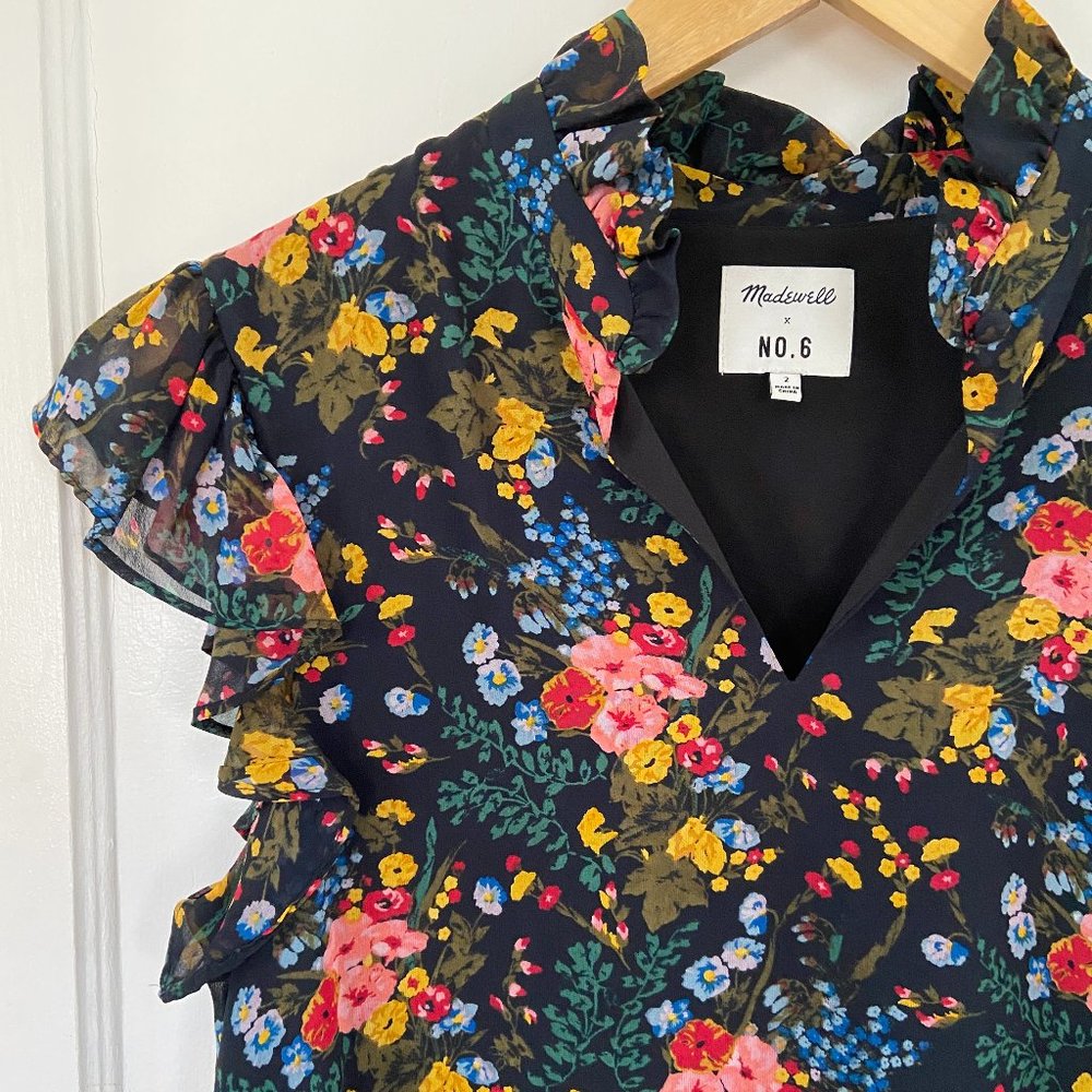 Madewell x No.6 Silk Beacon Dress